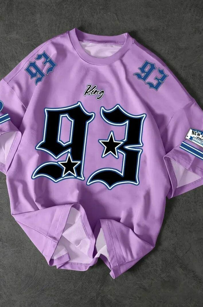T-shirt violet sport King 93