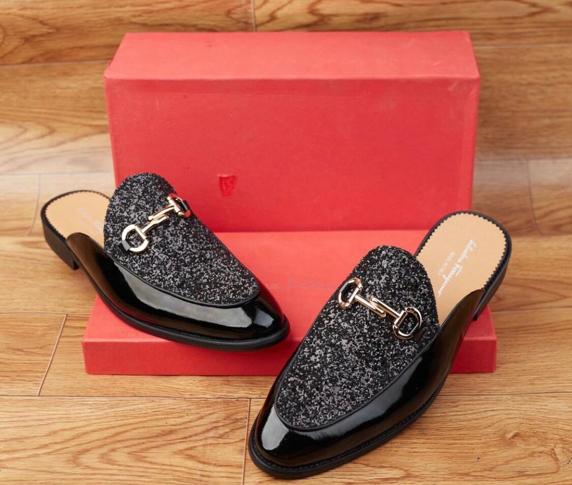 SANDALE BABOUCHE en Cuir