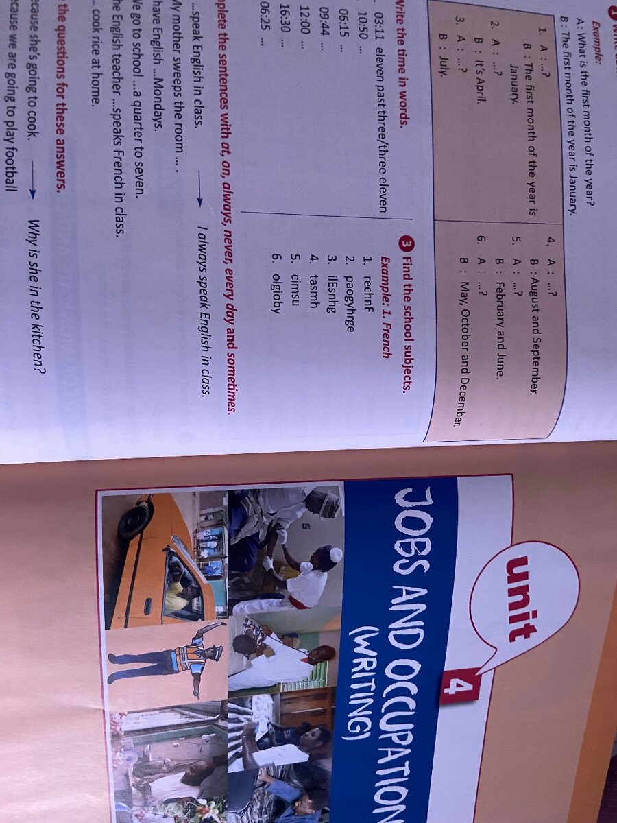 Livre "English for All" 6e