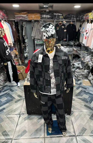 Veste et Pantalon en Jean Style Urbain