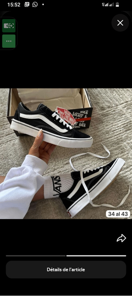 Vans Baskets Noir Classiques