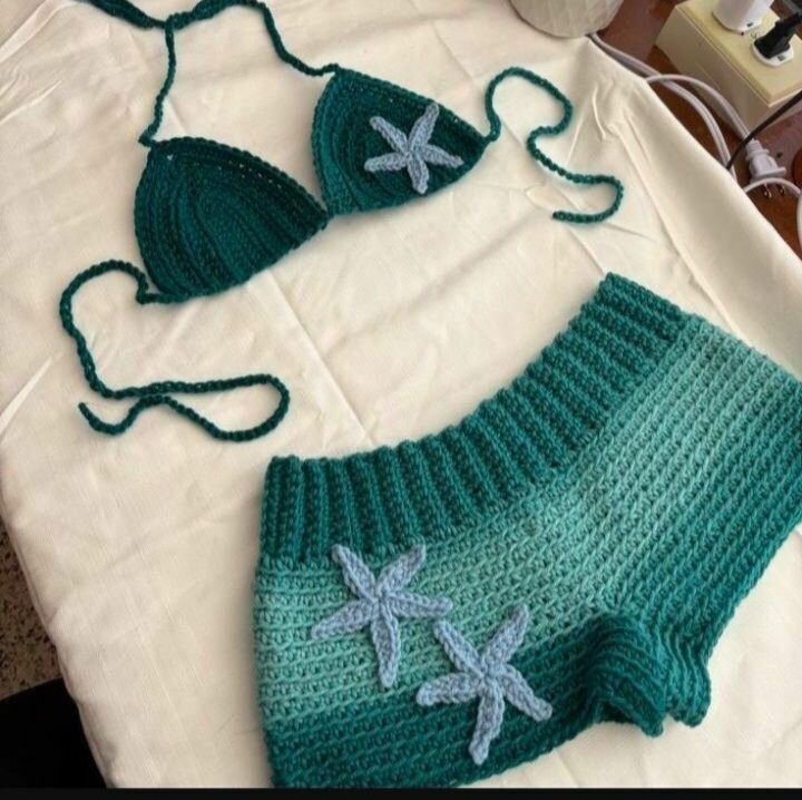 Bikini crochet élégant