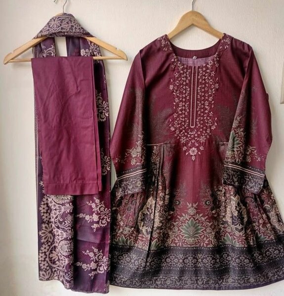 Organza 3 Peace Suit