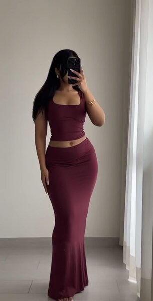 Robe longue élégante femme