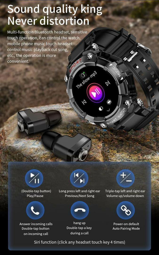 Advanced NODIZZ Smart Watch