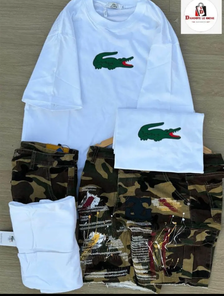 Ensemble T-shirt et Bermuda