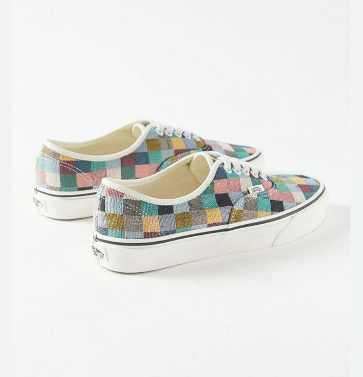 Vans  à carreaux colorés