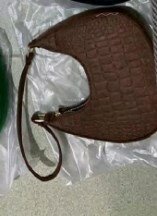 Brown handbag