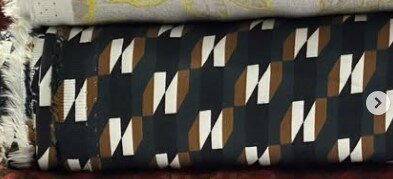 Красивая ткань с узором Купра штапель для пошива одежды