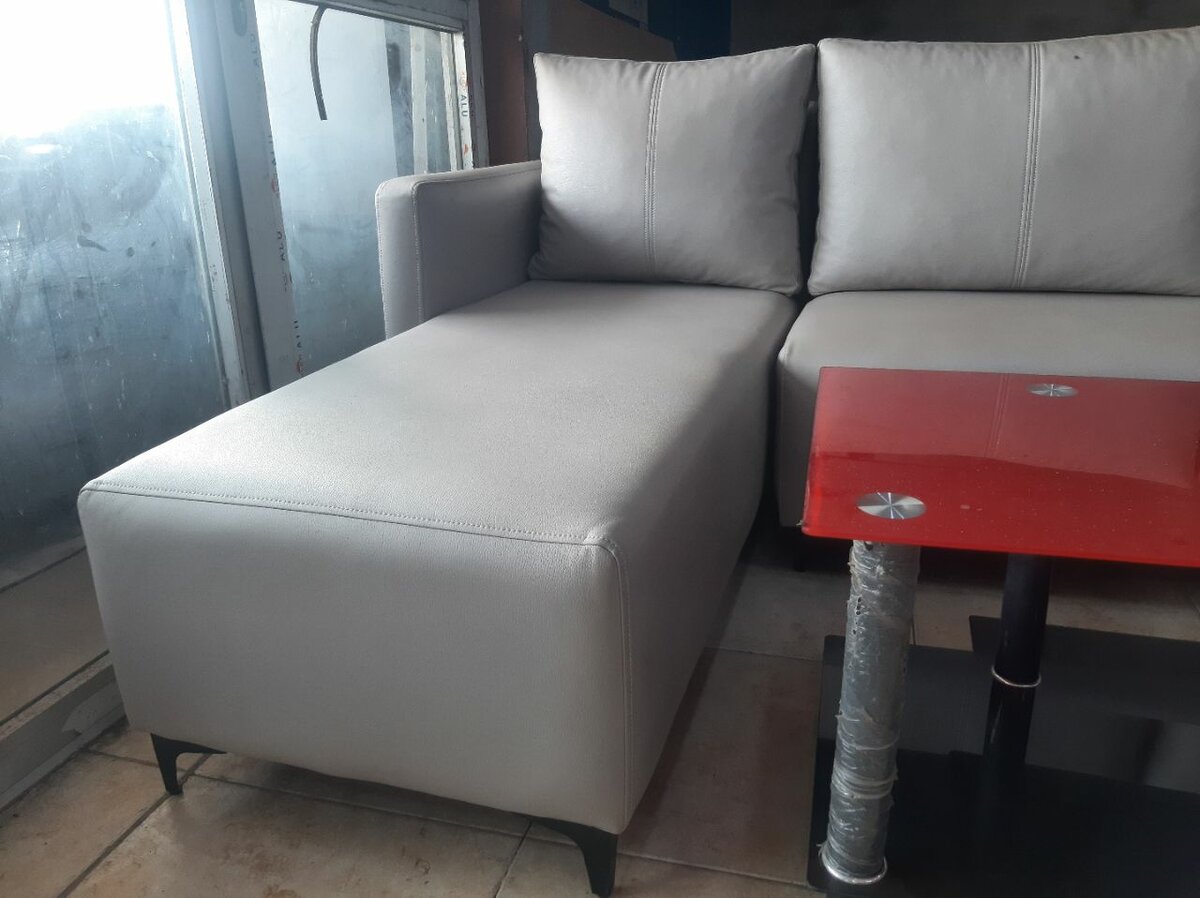 Salon Bras mince Ail Beige 6p