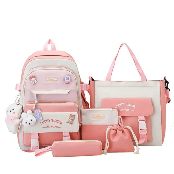 Sac à dos multifonction rose
