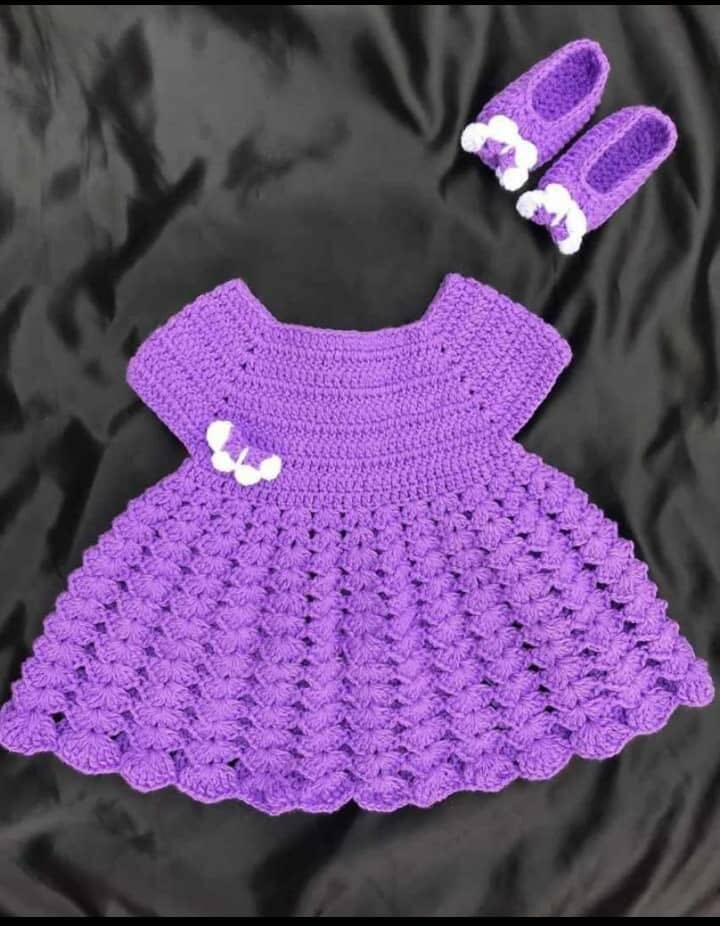 Crochet dress for kids