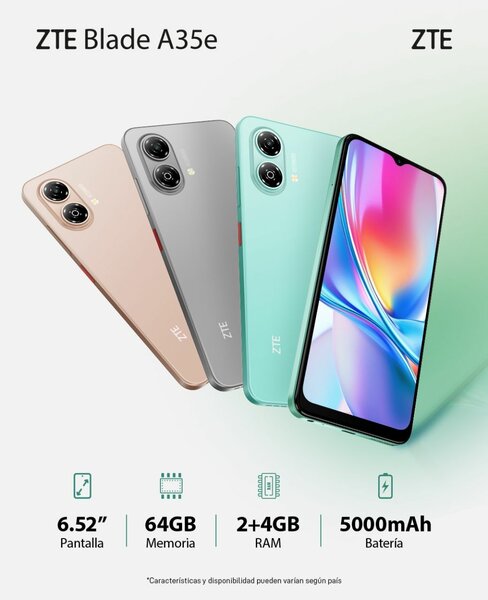 Smartphone ZTE Blade A35e