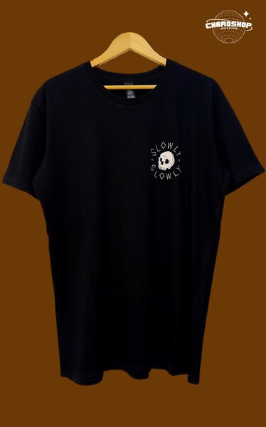 T-Shirt Noir Casual Homme