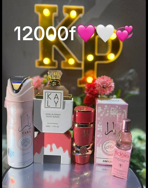 Ensemble de parfums luxueux