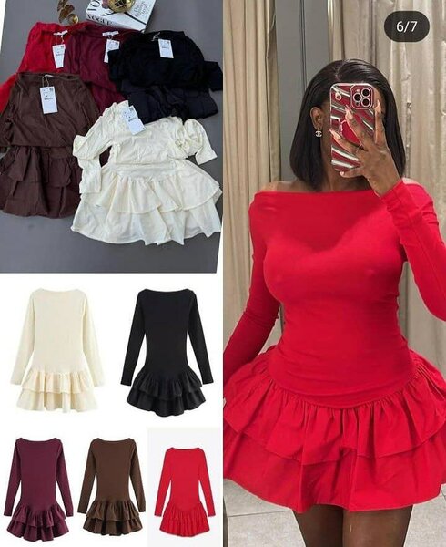 Robe courte élégante pour femme