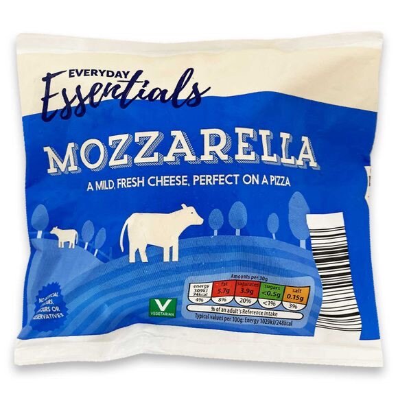 Everyday Essentials Original / Light Mozzarella 200g