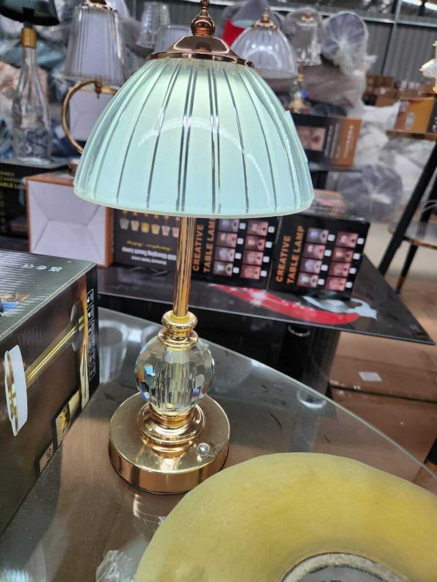 Lampe de table vintage élégante