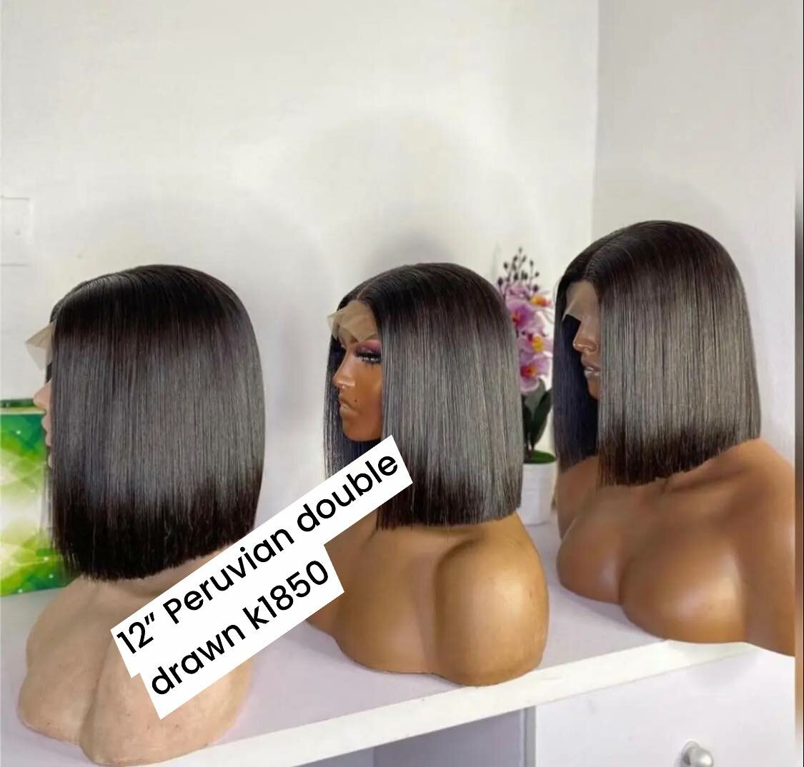 wig short black