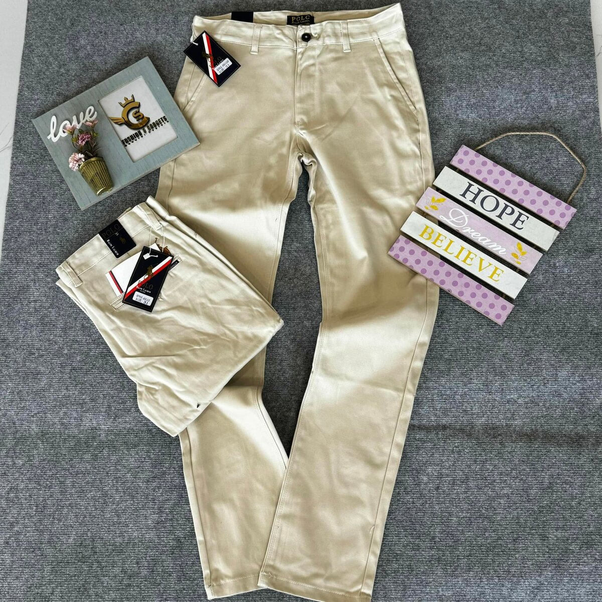 ELASTICATED MEN’S  CHINO