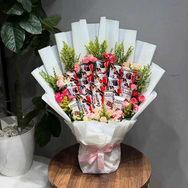 Bouquet de chocolats exquis