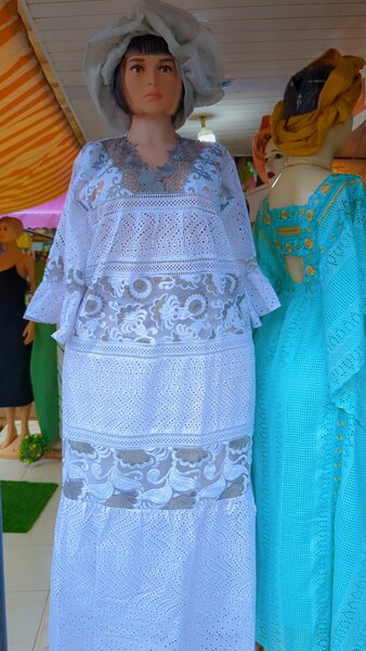 Robe dentelle Élégante Femme