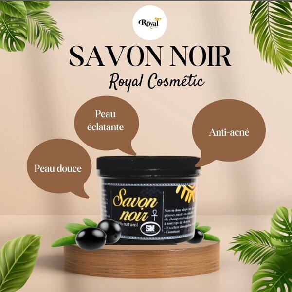 Savon Noir - Peau Éclatante