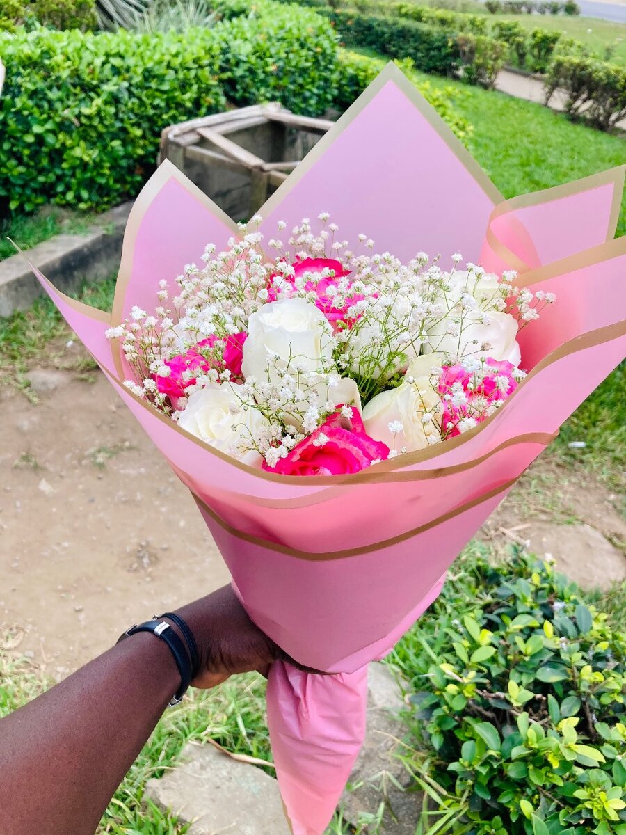 Bouquet de roses élégant