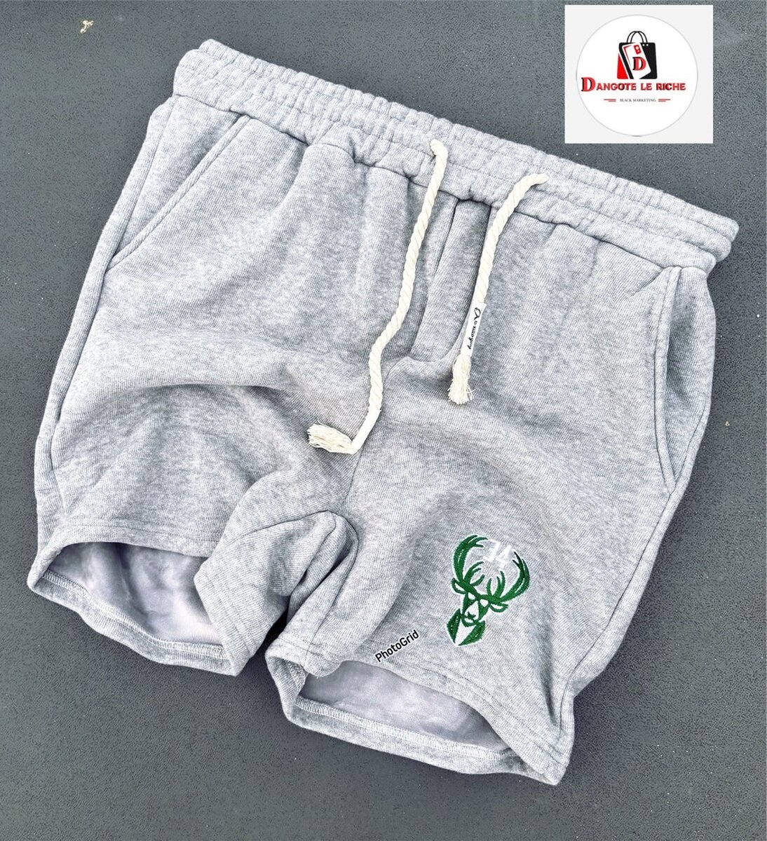 Shorts décontractés gris
