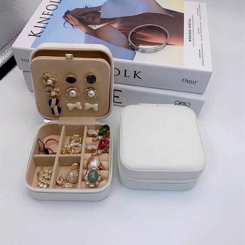 Double Layer Jewelry Organizer Box