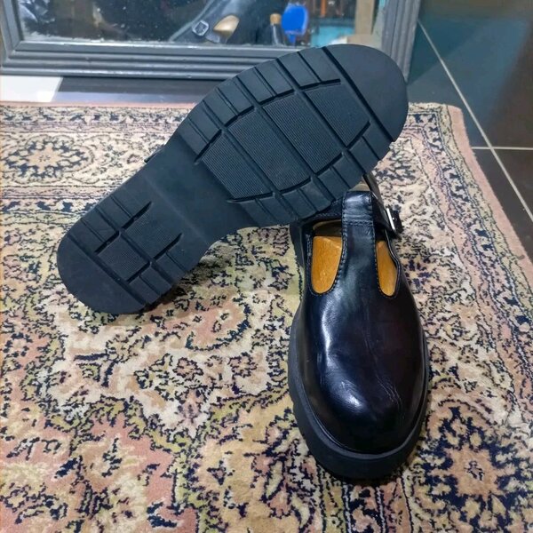 Sandale en cuir