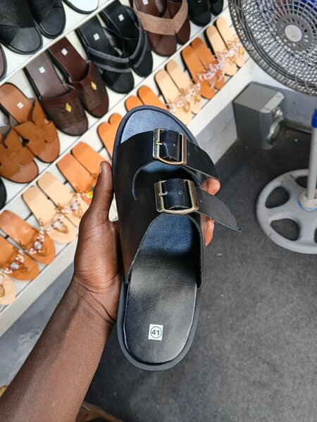 Sandales confortables noires