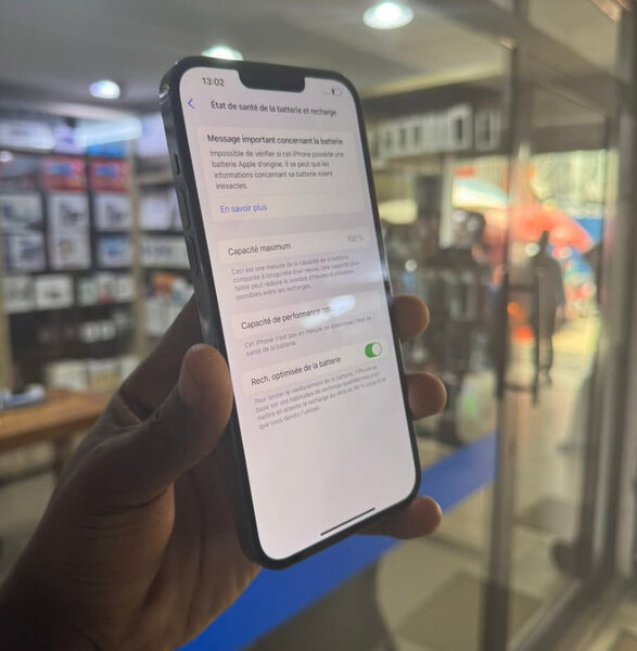 iPhone 14 Pro Max argent