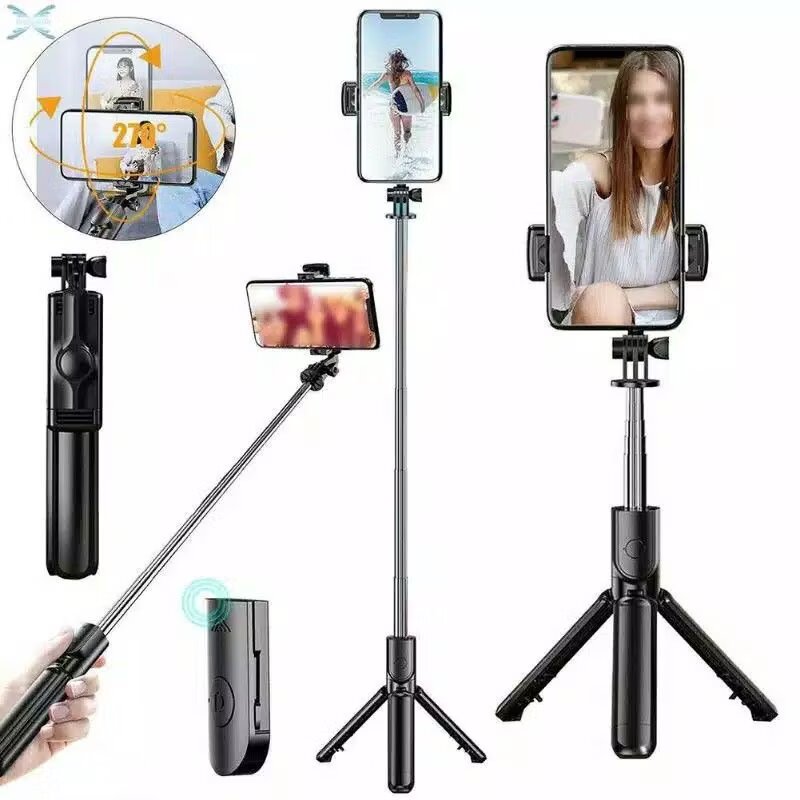 3-in-1 Bluetooth Selfie Tripod with Remote Shutter