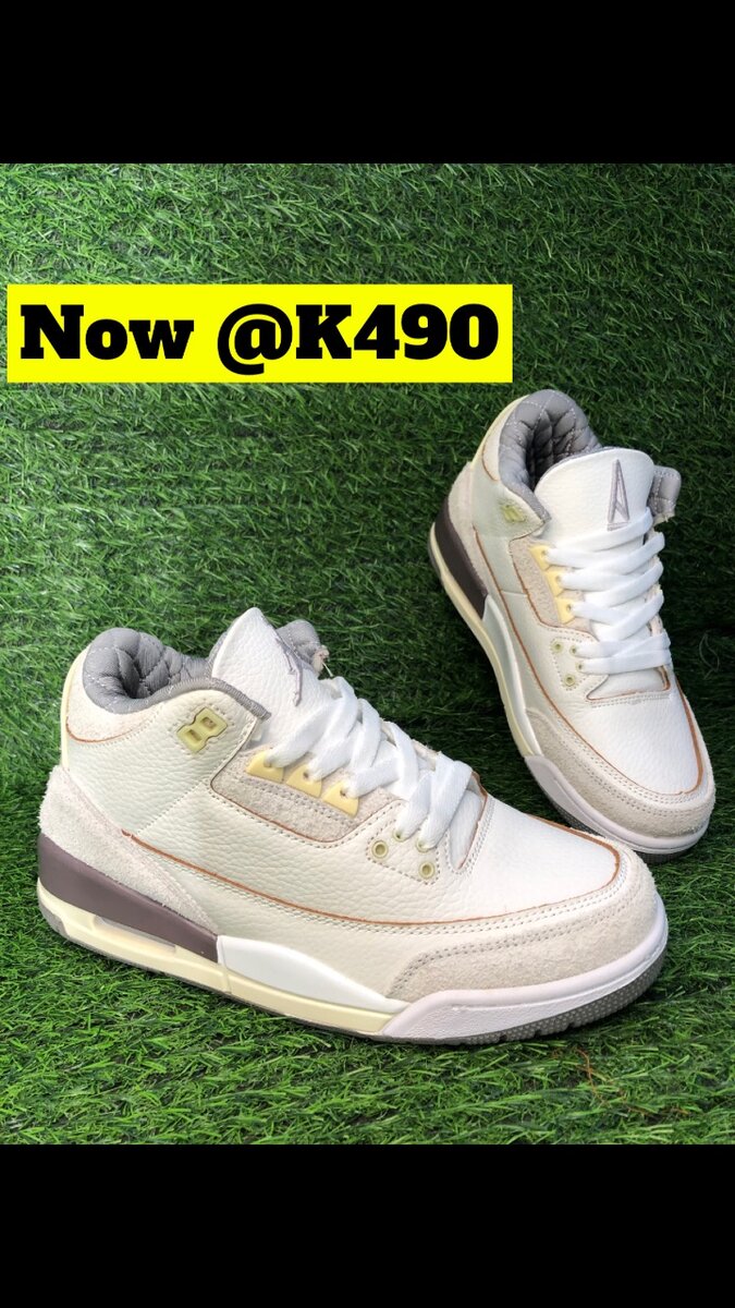 Authentic Jordan 3s & 4s