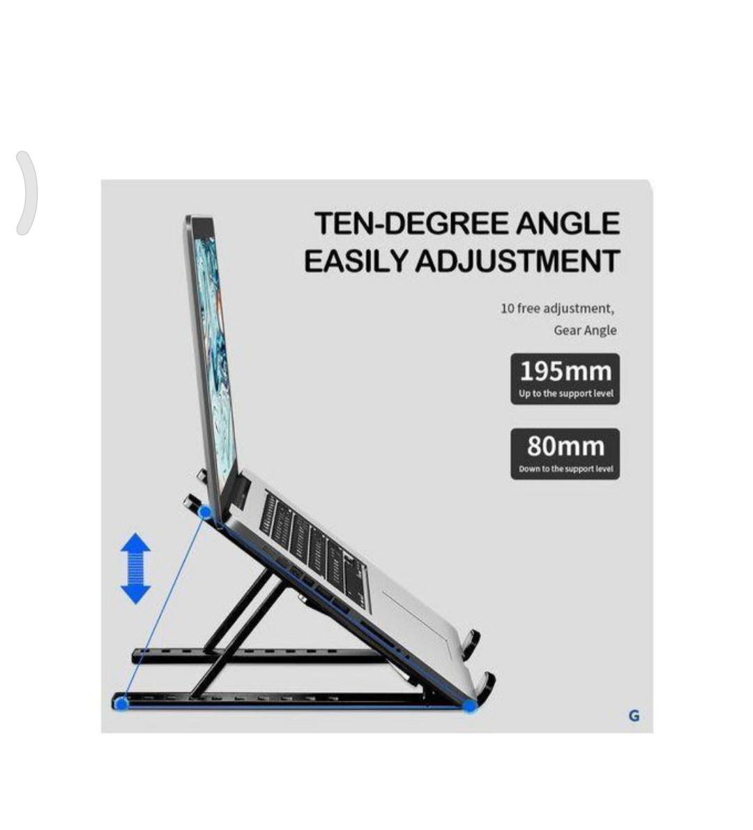 Support Ergonomique pour Ordinateur Portable