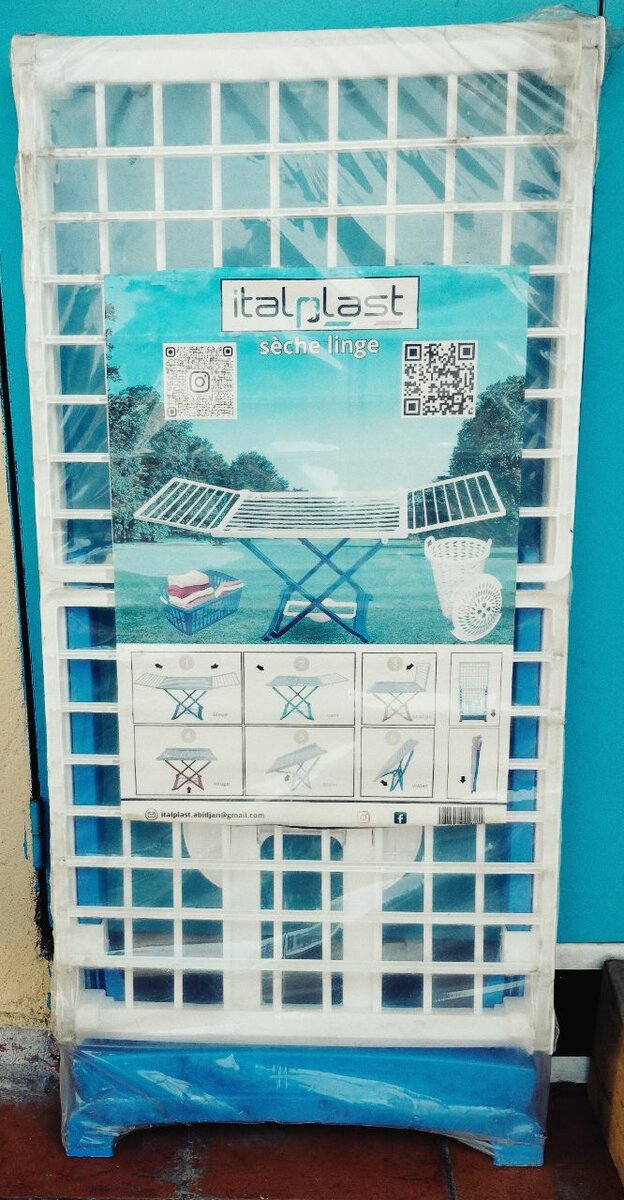 Séchoir à linge pliable Italplast