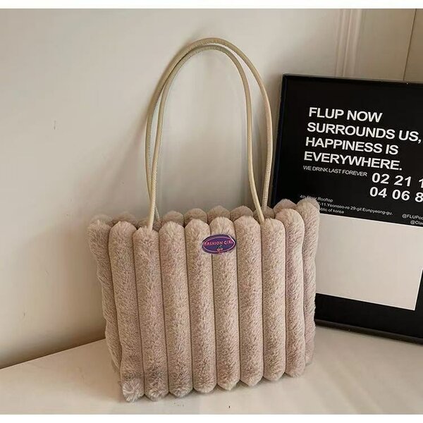 Sac Peluche Élégant