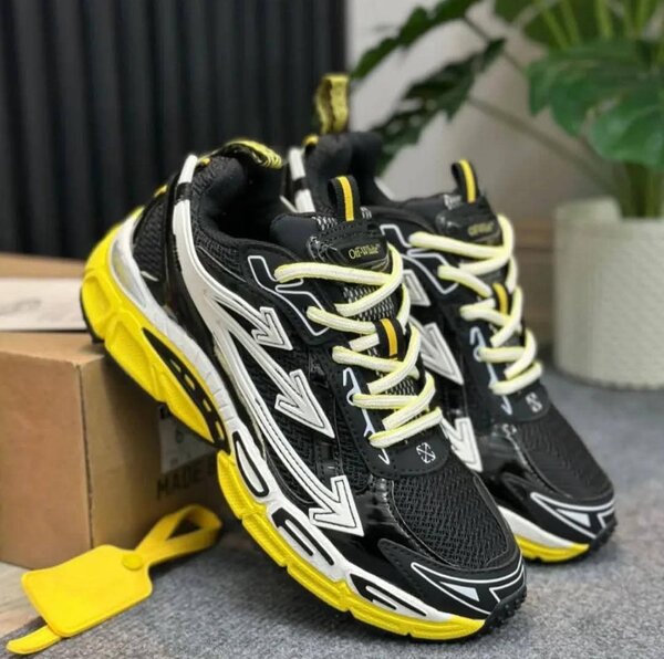 Chaussures de sport homme DTAP - Noir Jaune