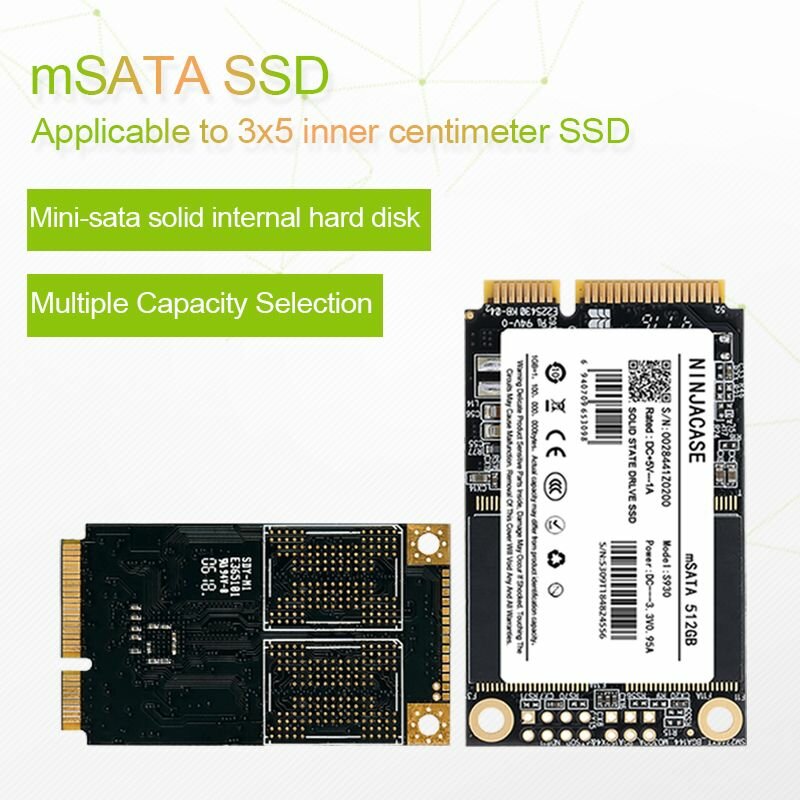 Disque SSD interne mSATA 256go