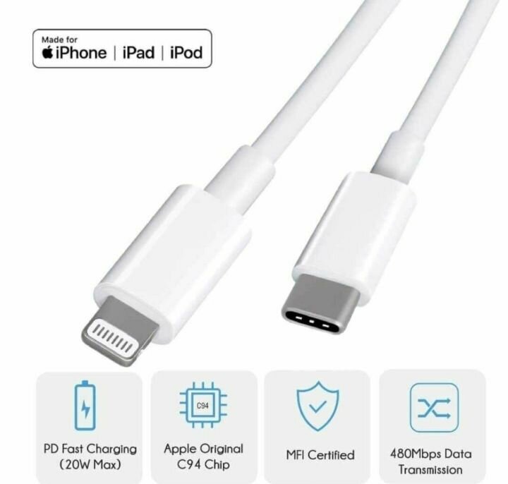 Câble USB-C Lightning Rapide