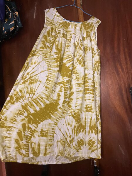 Robe d'été décontractée tie-dye