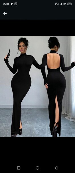 Robe longue élégante soirée