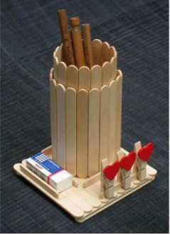 Pack of 2 x 50 Popsicle-Icecream Craft Stick- Plain Small Size 4.5"