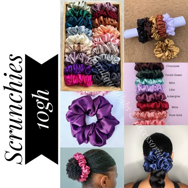 Satin Scrunchies