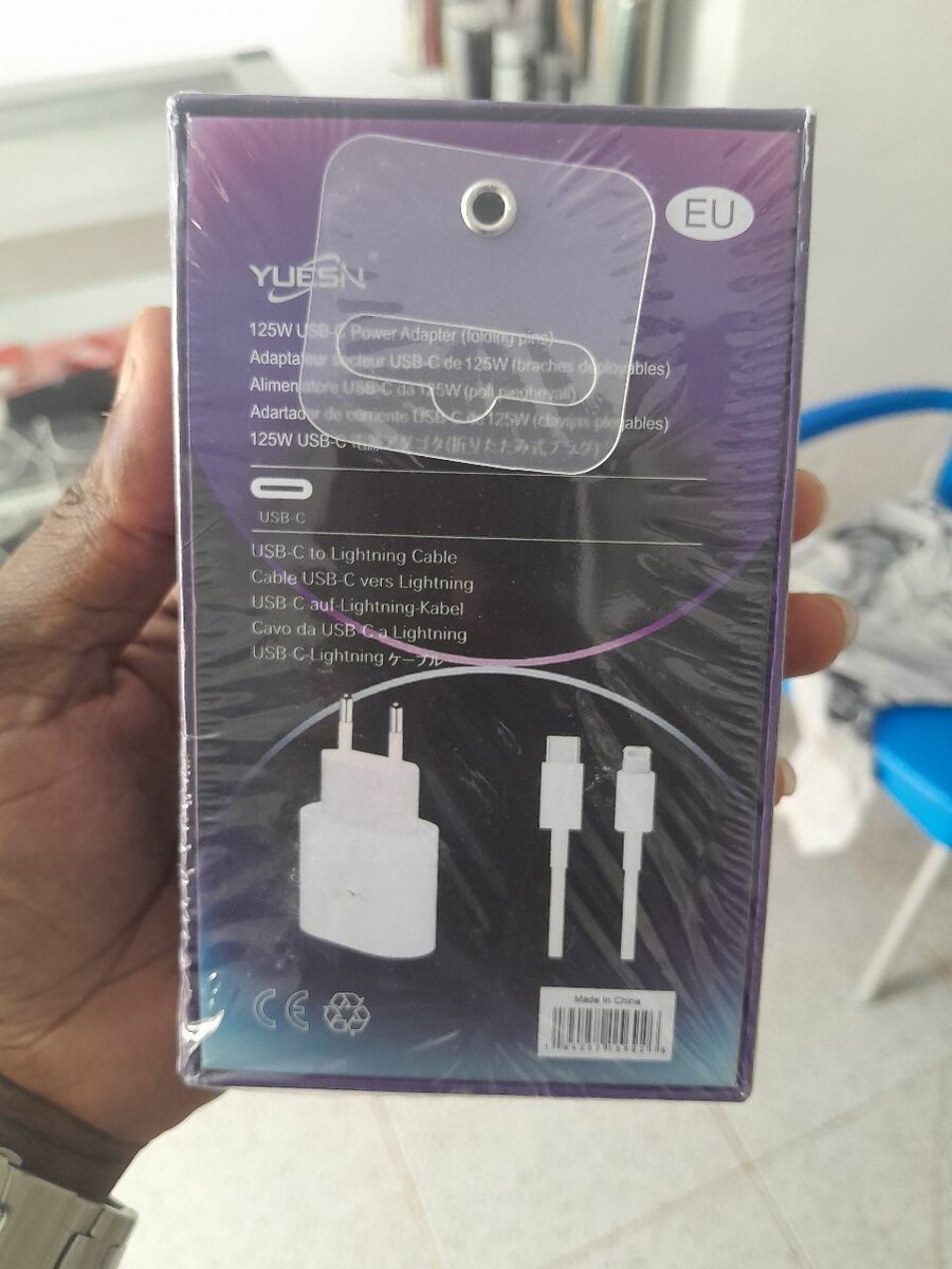 Chargeur iPhone Tip_C 125W