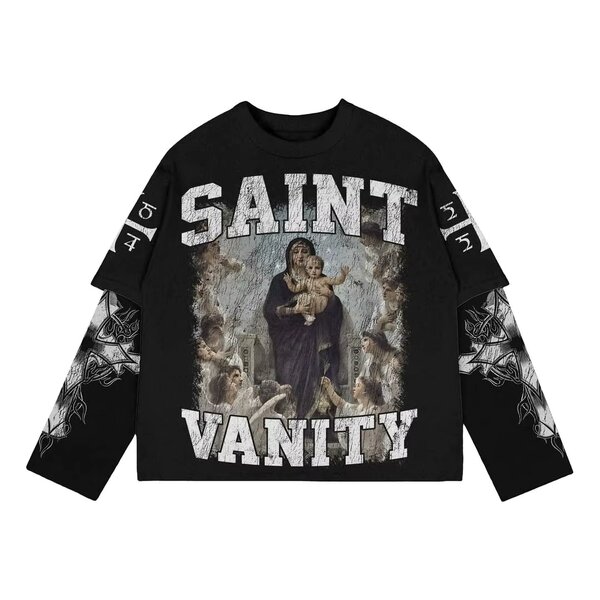 Sweatshirt Vintage Noir 2024