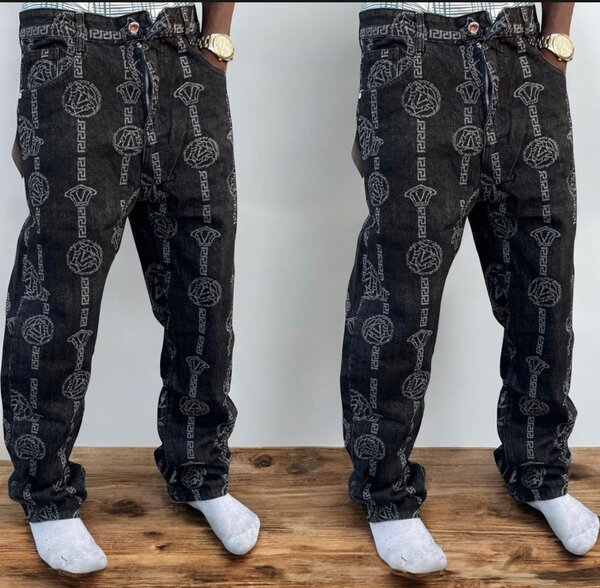 Jeans imprimés pour hommes