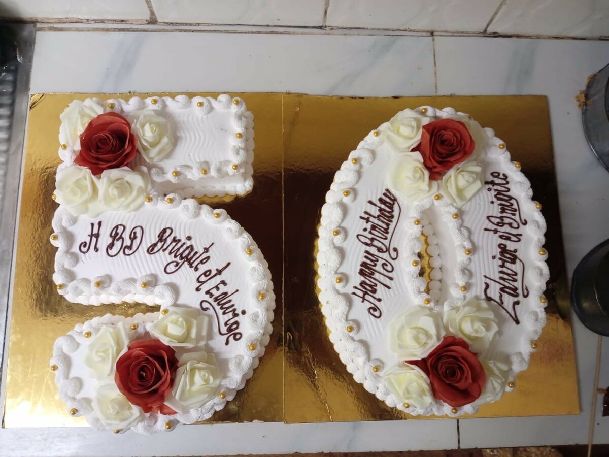 Gâteaux d'anniversaire art