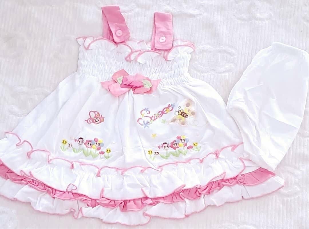 Floral Baby Girl Dress Set